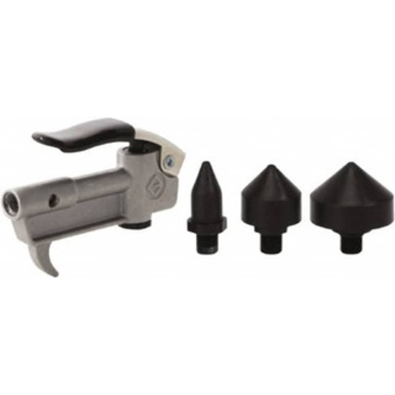 Value Collection 4 Piece Aluminum Body Air Gun Kit 1/4 NPT Inlet, 150 Max psi, Aluminum Hose 4010952020JP – 61544037
