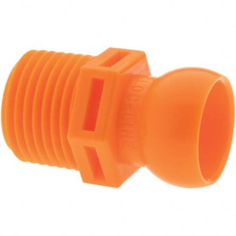 Value Collection Coolant Hose Adapters, Connectors & Sockets, Type: Connector, Hose Inside Diameter (Inch): 1/2, Thread Type: NPT, Thread Size: 1/2, For Use With: Loc-Line Modular Hose System, Number of Pieces: 50 BD-10118 – 53564225