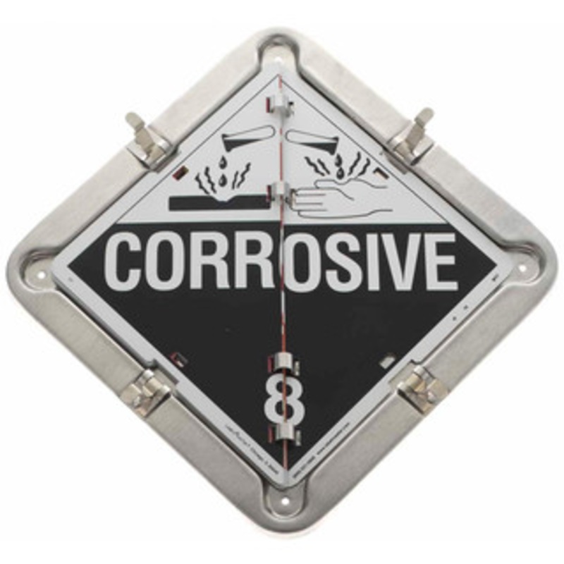 Value Collection DOT Flip Placards, Number of Legends: 12, Legend: Corrosive 8, Dangerous, Flammable 3, Flammable Gas 2, Non-flammable Gas 2, Oxidizer 5.1, Poison 6, Radioactive 7, Material: Aluminum, PSC Code: 9905 BDKP79463-12 – 70908264