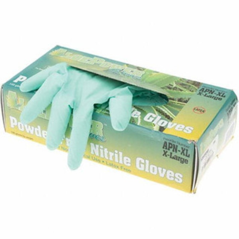 Value Collection Size XL, 5-1/2 mil, Powder Free Nitrile Disposable Gloves Green BD-AT1009XL – 53589065