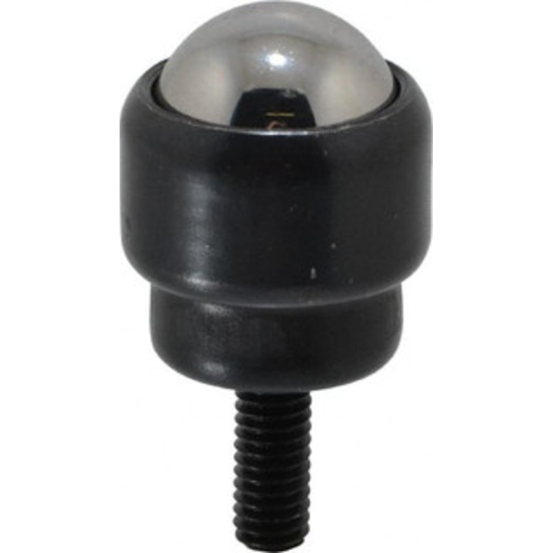 Value Collection 1 Inch Diameter, Round, Carbon Steel Ball Transfer 1.2188 Inch Overall Diameter, 1.4375 Inch Mount Height, 125 Lb. Capacity 4550-03 – 00290767
