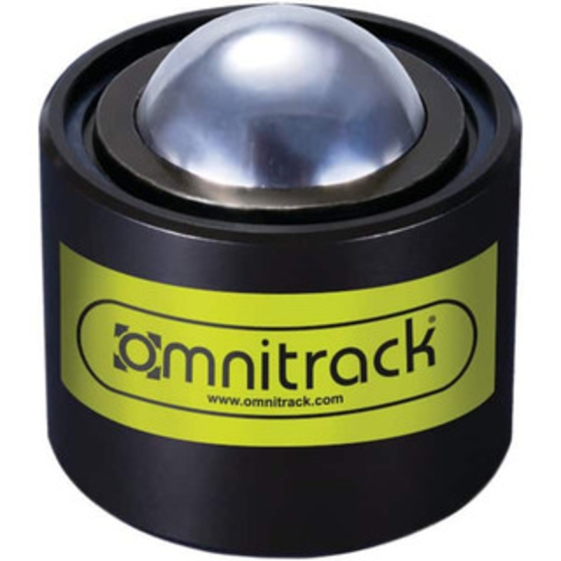 Value Collection 1 Inch Diameter, Round, Chrome Steel Ball Transfer 2 Inch Overall Diameter, 1-3/4 Inch Mount Height, 825 Lb. Capacity 41062 – 00290791