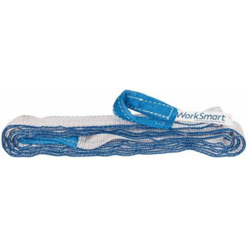 Value Collection 10 ft. Long x 1 Wide, 3,200 Lb Vertical Capacity, 2 Ply, Polyester Web Sling 2,500 Lb Choker Capacity, with Eye & Eye (Twisted) WS-MH-SLNG1-346 – 43683754