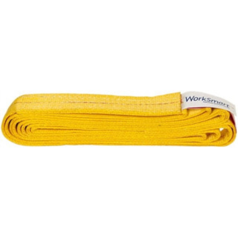 Value Collection 10 ft. Long x 2 Wide, 6,400 Lb Vertical Capacity, 1 Ply, Polyester Web Sling 5,000 Lb Choker Capacity, with Endless Sling WS-MH-SLNG1-166 – 43681683