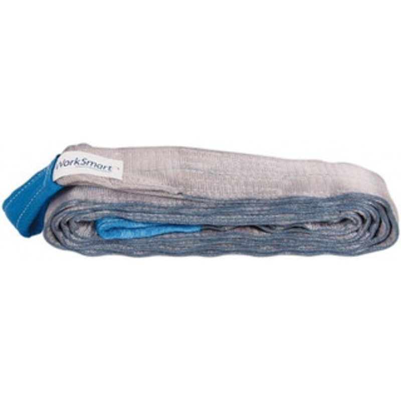 Value Collection 16 ft. Long x 4 Wide, 11,500 Lb Vertical Capacity, 2 Ply, Polyester Web Sling 9,200 Lb Choker Capacity, with Eye & Eye (Flat) WS-MH-SLNG1-320 – 43683457