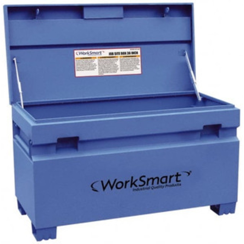 Value Collection 36 Wide x 17 Deep x 21-5/16 High Job Site Box Steel, Blue PS-MH-SITE-002 – 41924374