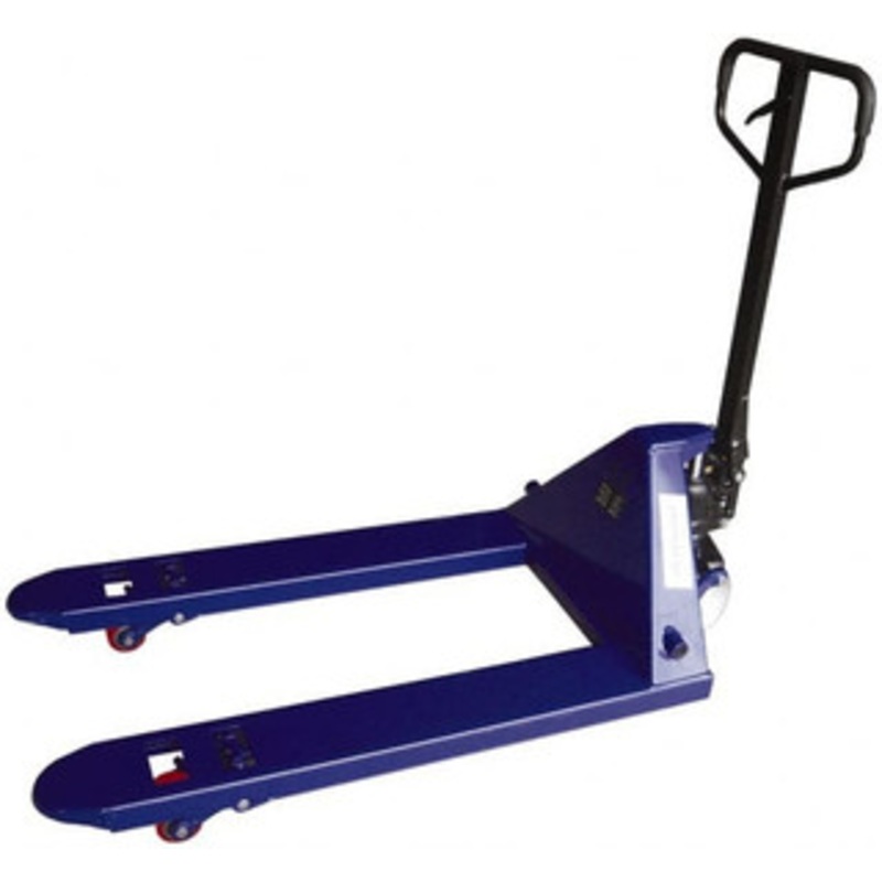 Value Collection 4,400 Lb Capacity, 6-1/2 Lift Economy Low-Profile Pallet Truck 2 Min Lift Height, 48 Fork Length x 27 Fork Width, 27 Overall Width WS-MH-PALL-010 – 42032706