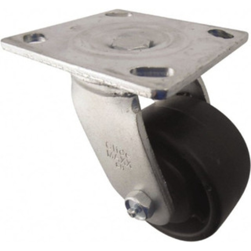 Value Collection 4 Diam x 2 Wide x 5-5/8 OAH Top Plate Mount Swivel Caster Polyolefin, 450 Lb Capacity, Roller Bearing, 3-7/8 x 4-1/2 Plate GMC-SH-0087 – 66017682