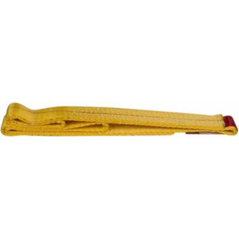 Value Collection 4 ft. Long x 2 Wide, 3,200 Lb Vertical Capacity, 1 Ply, Polyester Web Sling 2,500 Lb Choker Capacity, with Eye & Eye (Flat) WS-MH-SLNG1-116 – 43682251