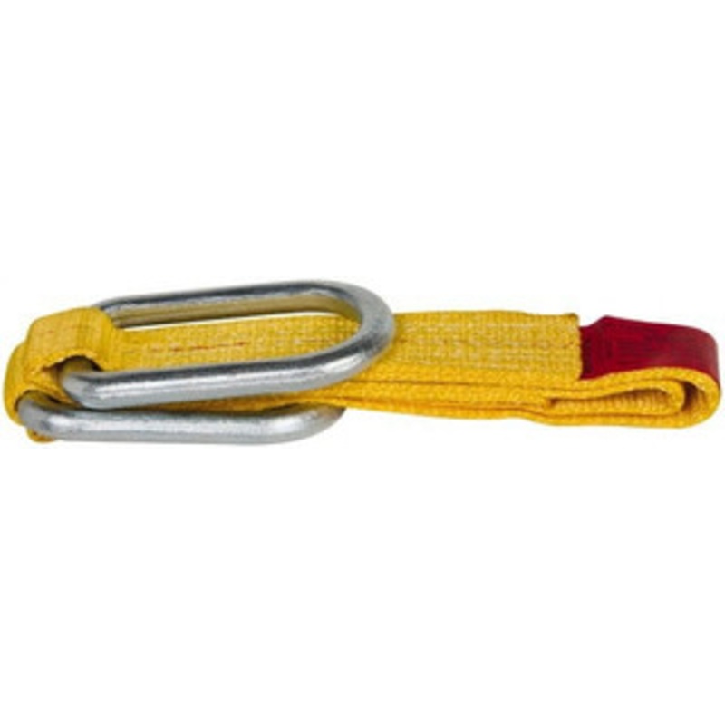 Value Collection 4 ft. Long x 2 Wide, 3,200 Lb Vertical Capacity, 1 Ply, Polyester Web Sling 2,500 Lb Choker Capacity, with Hardware (Unilink) WS-MH-SLNG1-221 – 43682137