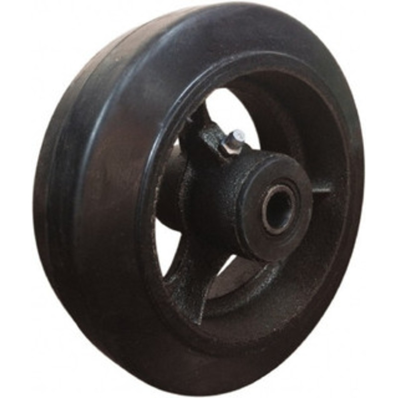 Value Collection 6 Diam x 2 Wide, Mold-On Rubber Caster Wheel 410 Lb. Capacity, 5/8 Axle Diam, Roller Bearing CWMR6600-B – 52790342