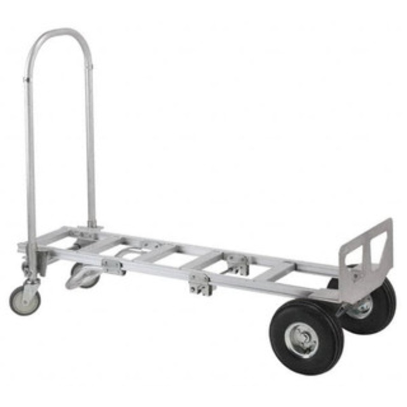 Value Collection 61-1/2 OAH Hand Truck Dual Loop Handle, Aluminum 220001 – 08095937