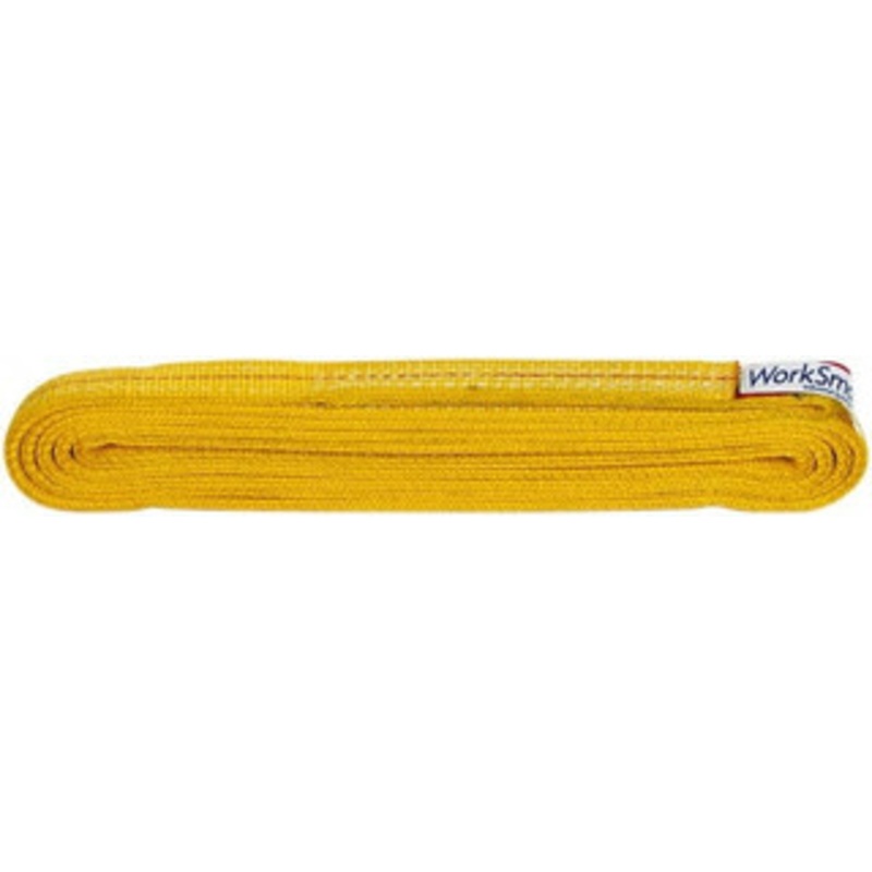 Value Collection 8 ft. Long x 1 Wide, 6,200 Lb Vertical Capacity, 2 Ply, Polyester Web Sling 4,900 Lb Choker Capacity, with Endless Sling WS-MH-SLNG1-177 – 43681808