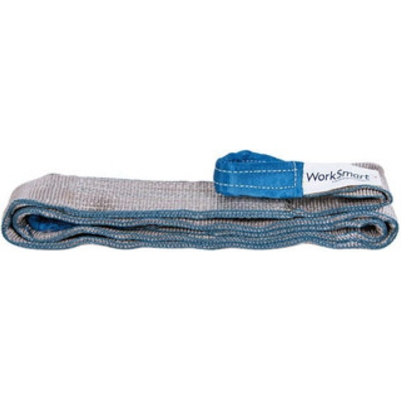 Value Collection 9 ft. Long x 3 Wide, 8,600 Lb Vertical Capacity, 2 Ply, Polyester Web Sling 6,900 Lb Choker Capacity, with Eye & Eye (Flat) WS-MH-SLNG1-305 – 43683291