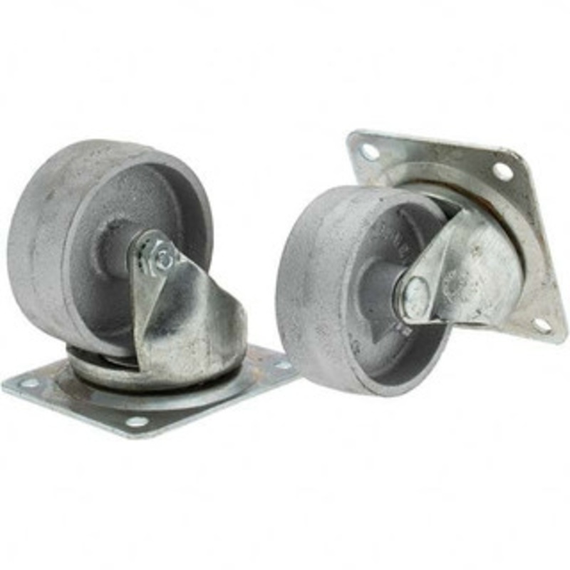 Value Collection Caster Wheels, Wheel Material: Semi-Steel, Wheel Diameter: 4 (Inch), Load Capacity (Lb.): 450, Additional Information: Zinc-Plated, Type: Swivel BD-21608 – 53614566