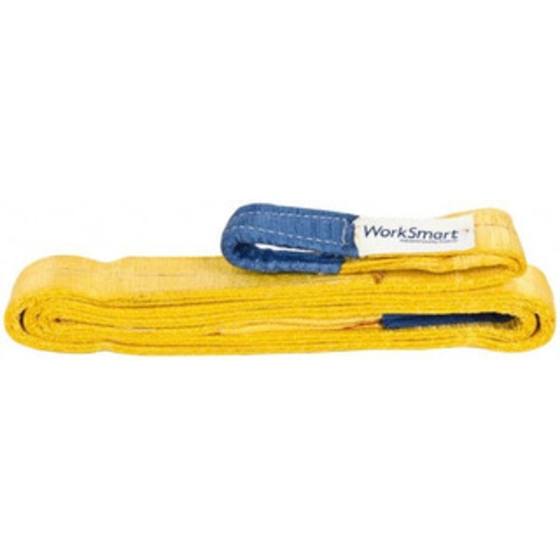 Value Collection 10 ft. Long x 3 Wide, 8,600 Lb Vertical Capacity, 2 Ply, Polyester Web Sling 6,900 Lb Choker Capacity, with Eye & Eye (Flat) WS-MH-SLNG1-149 – 43682293