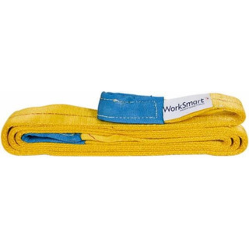Value Collection 10 ft. Long x 4 Wide, 11,500 Lb Vertical Capacity, 2 Ply, Polyester Web Sling 9,200 Lb Choker Capacity, with Eye & Eye (Flat) WS-MH-SLNG1-153 – 43682327