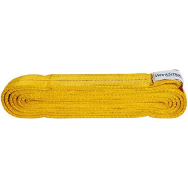 Value Collection 12 ft. Long x 2 Wide, 12,200 Lb Vertical Capacity, 2 Ply, Polyester Web Sling 9,800 Lb Choker Capacity, with Endless Sling WS-MH-SLNG1-184 – 43681873