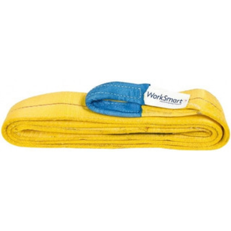 Value Collection 12 ft. Long x 3 Wide, 8,600 Lb Vertical Capacity, 2 Ply, Polyester Web Sling 6,900 Lb Choker Capacity, with Eye & Eye (Twisted) WS-MH-SLNG1-216 – 43682426
