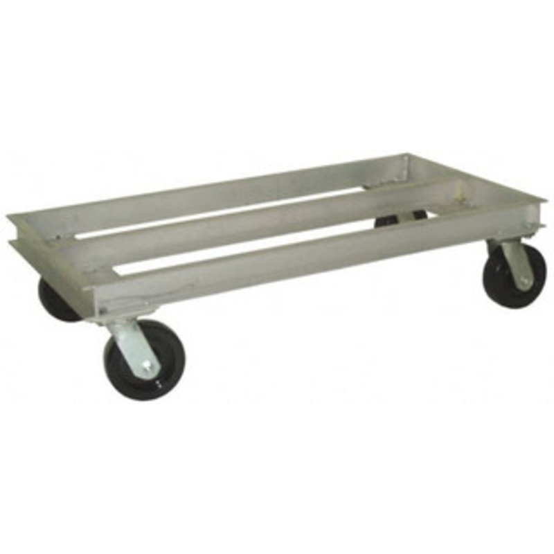 Value Collection 2,000 Lb Capacity Aluminum Welded Aluminum Dolly 36 Long x 21 Wide x 10 High, 6 Wheels H701-66MU – 62540265