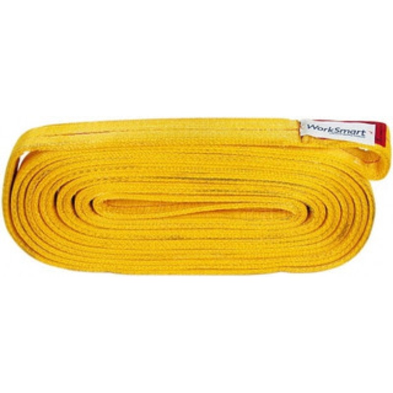 Value Collection 20 ft. Long x 2 Wide, 12,200 Lb Vertical Capacity, 2 Ply, Polyester Web Sling 9,800 Lb Choker Capacity, with Endless Sling WS-MH-SLNG1-186 – 43681899