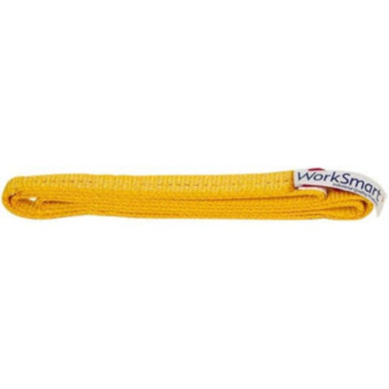 Value Collection 3 ft. Long x 1 Wide, 3,200 Lb Vertical Capacity, 1 Ply, Polyester Web Sling 2,500 Lb Choker Capacity, with Endless Sling WS-MH-SLNG1-156 – 43681584