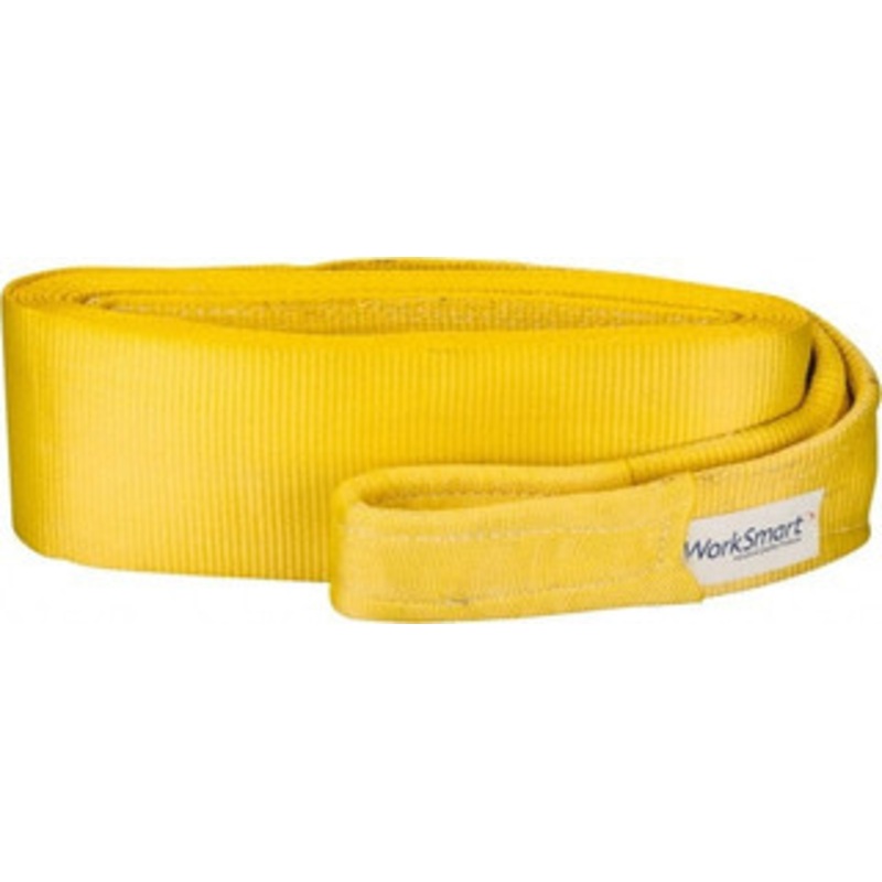 Value Collection 30 ft. Long x 6 Wide, 55,000 Lb Basket Capacity, 1 Ply, Polyester Web Sling Yellow WS-MH-RTD-023 – 93246999
