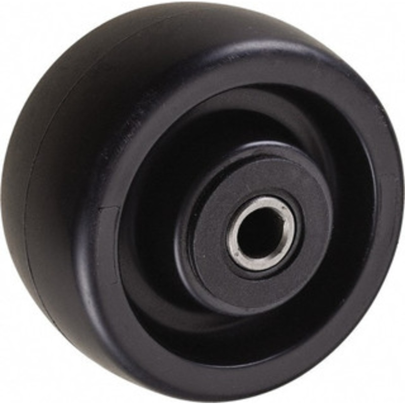Value Collection 4 Diam x 2 Wide, Polyolefin Caster Wheel 350 Lb. Capacity, 2-3/16 Hub Length, 1/2 Axle Diam, Roller Bearing WH4X2PODR – 02275147