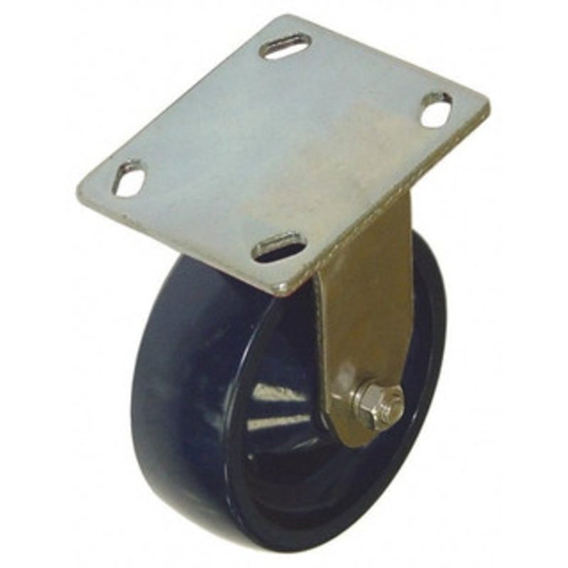 Value Collection 4 Diam x 2 Wide x 5-5/8 OAH Top Plate Mount Rigid Caster Polyurethane, 600 Lb Capacity, Roller Bearing, 4 x 4-1/2 Plate ER4X2POD – 02276954