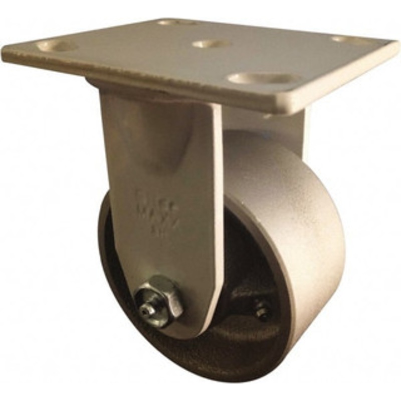 Value Collection 4 Diam x 2 Wide x 5-5/8 OAH Top Plate Mount Rigid Caster Semi-Steel, 1,000 Lb Capacity, Roller Bearing, 4 x 4-1/2 Plate GMC-SH-0053 – 02277010