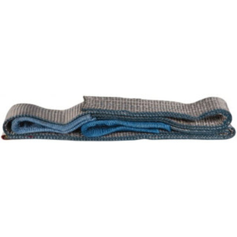 Value Collection 4 ft. Long x 2 Wide, 3,200 Lb Vertical Capacity, 1 Ply, Polyester Web Sling 2,500 Lb Choker Capacity, with Eye & Eye (Flat) WS-MH-SLNG1-246 – 43682699
