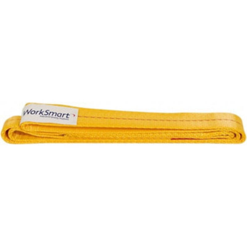 Value Collection 4 ft. Long x 2 Wide, 6,400 Lb Vertical Capacity, 1 Ply, Polyester Web Sling 5,000 Lb Choker Capacity, with Endless Sling WS-MH-SLNG1-163 – 43681659