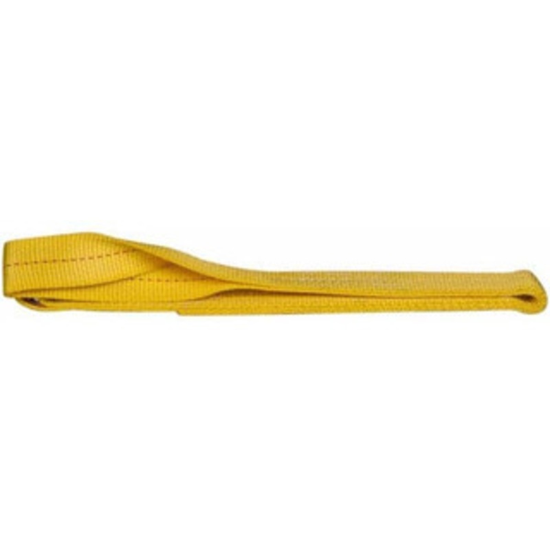 Value Collection 4 ft. Long x 2 Wide, 6,400 Lb Vertical Capacity, 2 Ply, Polyester Web Sling 5,000 Lb Choker Capacity, with Eye & Eye (Twisted) WS-MH-SLNG1-208 – 43682061