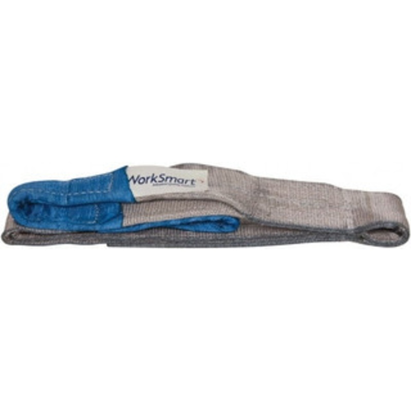 Value Collection 4 ft. Long x 3 Wide, 8,600 Lb Vertical Capacity, 2 Ply, Polyester Web Sling 6,900 Lb Choker Capacity, with Eye & Eye (Flat) WS-MH-SLNG1-300 – 43683242