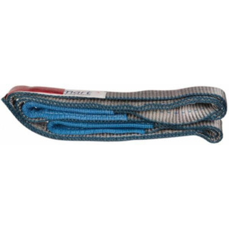 Value Collection 5 ft. Long x 1 Wide, 1,600 Lb Vertical Capacity, 1 Ply, Polyester Web Sling 1,250 Lb Choker Capacity, with Eye & Eye (Flat) WS-MH-SLNG1-234 – 43682574