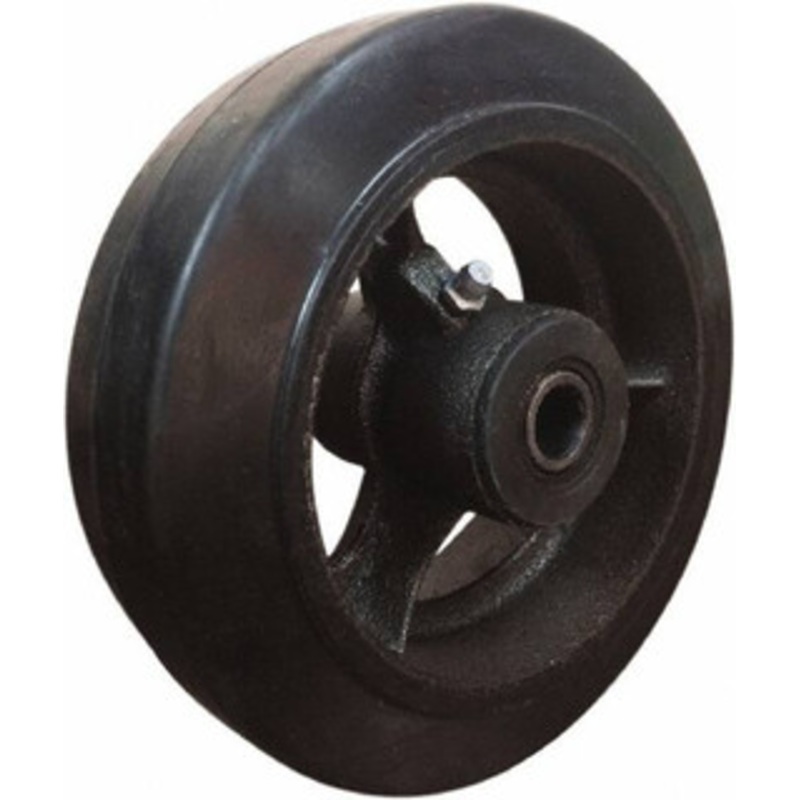 Value Collection 6 Diam x 2 Wide, Mold-On Rubber Caster Wheel 410 Lb. Capacity, 3/4 Axle Diam, Roller Bearing CWMR6600 – 52790284