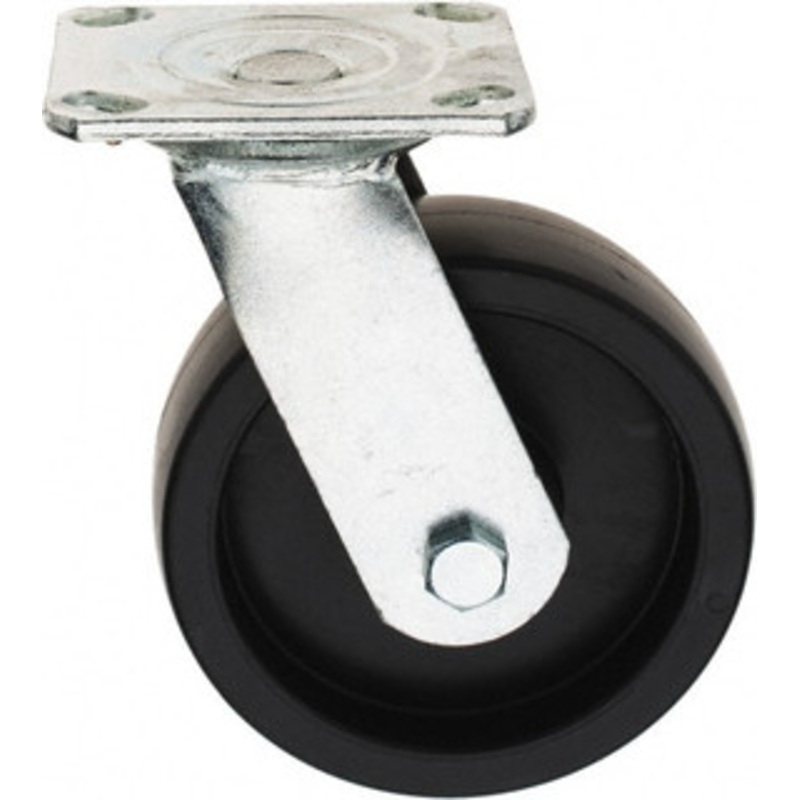 Value Collection 6 Diam x 2 Wide x 7-39/64 OAH Top Plate Mount Swivel Caster Polypropylene, 500 Lb Capacity, Sleeve Bearing, 3-7/8 x 4-1/2 Plate 8-671203 – 35906957