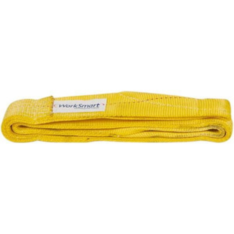 Value Collection 6 ft. Long x 3 Wide, 8,600 Lb Vertical Capacity, 2 Ply, Polyester Web Sling 6,900 Lb Choker Capacity, with Eye & Eye (Flat) WS-MH-SLNG1-147 – 43681550