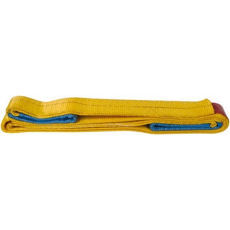 Value Collection 8 ft. Long x 2 Wide, 3,200 Lb Vertical Capacity, 1 Ply, Polyester Web Sling 2,500 Lb Choker Capacity, with Eye & Eye (Flat) WS-MH-SLNG1-118 – 43682277