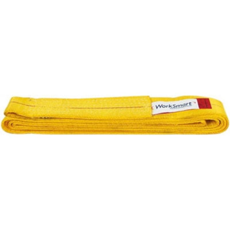 Value Collection 8 ft. Long x 3 Wide, 8,600 Lb Vertical Capacity, 1 Ply, Polyester Web Sling 6,900 Lb Choker Capacity, with Endless Sling WS-MH-SLNG1-172 – 43681758
