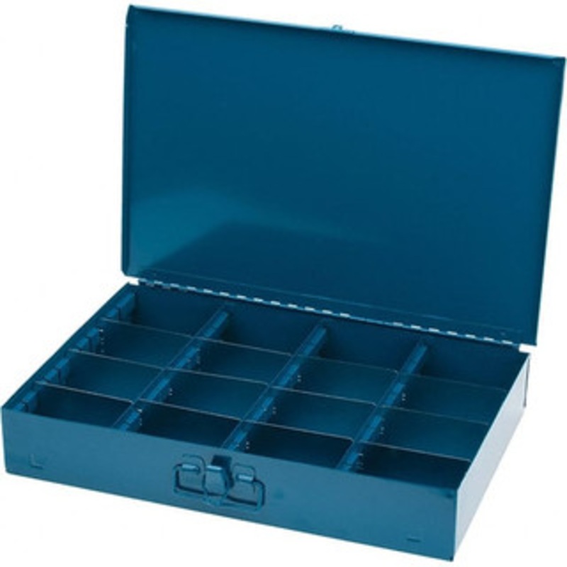 Value Collection Adjustable Compartment Small Parts Storage Box Steel Frame BDNA-80324B – 45659067