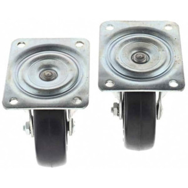 Value Collection Caster Wheels, Wheel Material: Solid Rubber, Wheel Diameter: 4 (Inch), Wheel Diameter (Decimal Inch): 4, Load Capacity (Lb.): 225, Additional Information: Zinc-Plated, Type: Swivel BD–21608-1 – 53620506