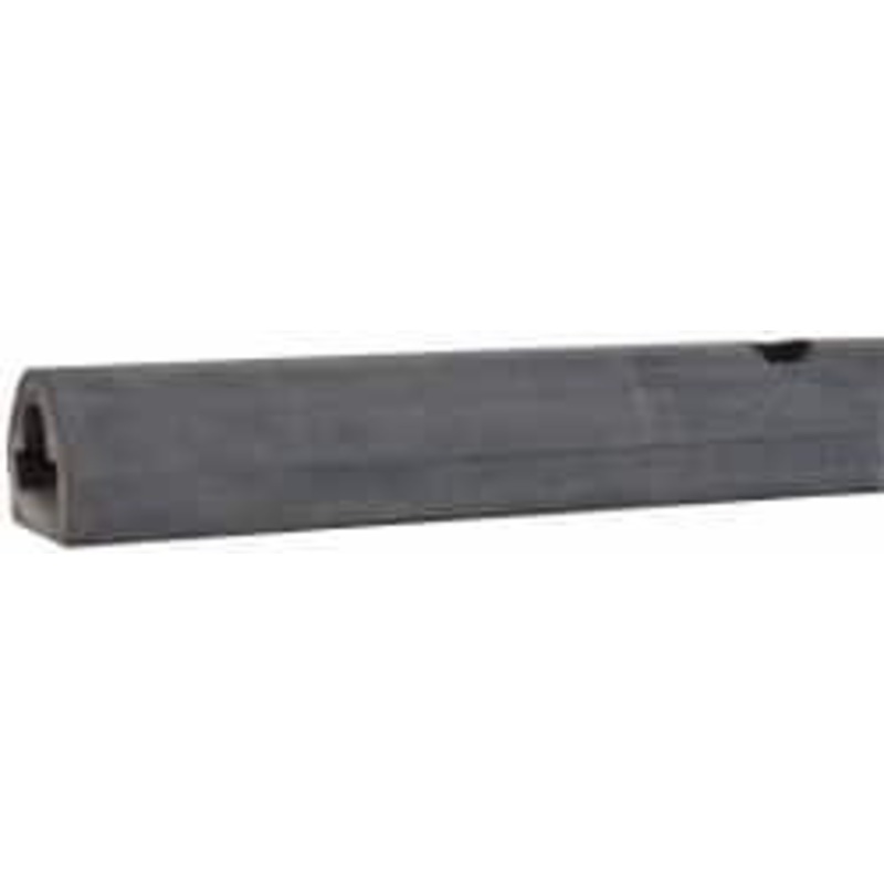 Value Collection Synthetic Rubber Extruded Half-Oval Fender Bumper 36 Wide x 2 High, 2 Projection, 0.39 Bolt Hole Diam RBD236 – 51380269