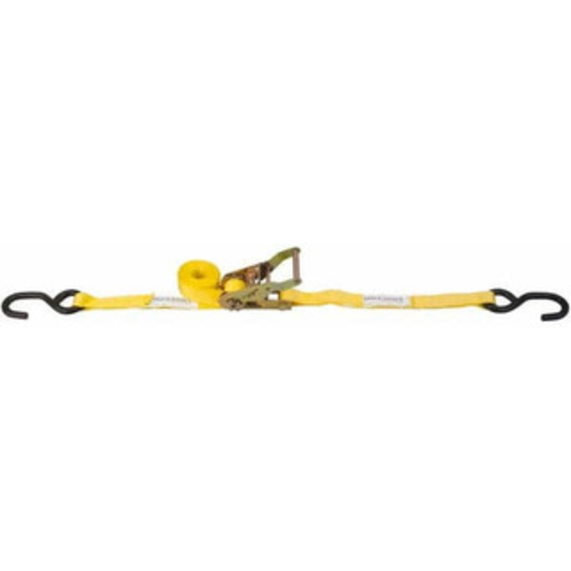 Value Collection 10 ft. Long x 1 Wide, 3,300 Lb Basket Capacity, 700 Lb Vertical Capacity, 1 Ply, Polyester Web Sling Yellow WS-MH-RTD-004 – 93246916
