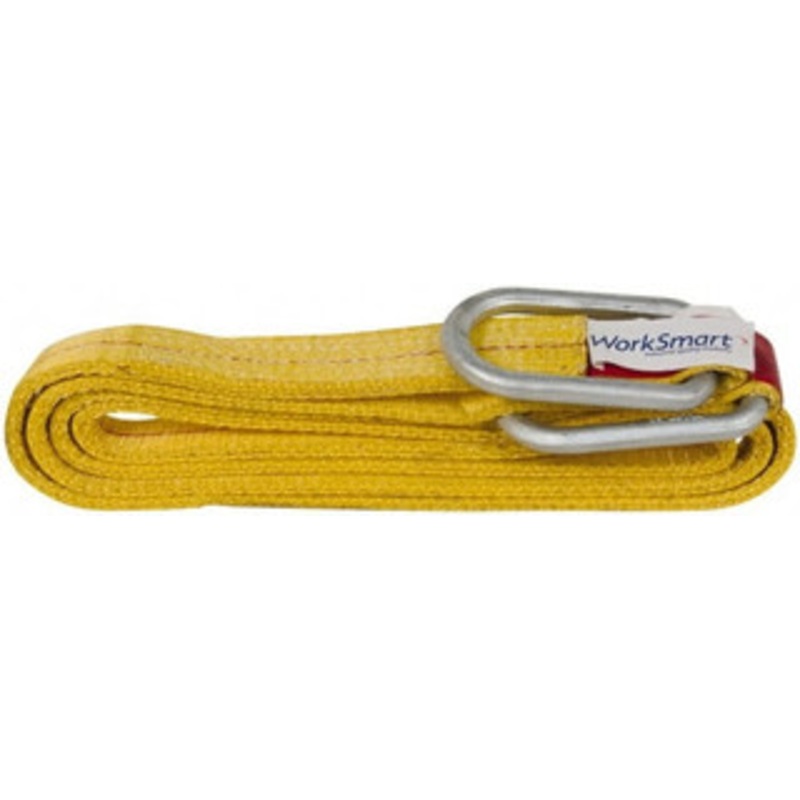 Value Collection 12 ft. Long x 2 Wide, 6,400 Lb Vertical Capacity, 2 Ply, Polyester Web Sling 5,000 Lb Choker Capacity, with Hardware (Unilink) WS-MH-SLNG1-231 – 43682228