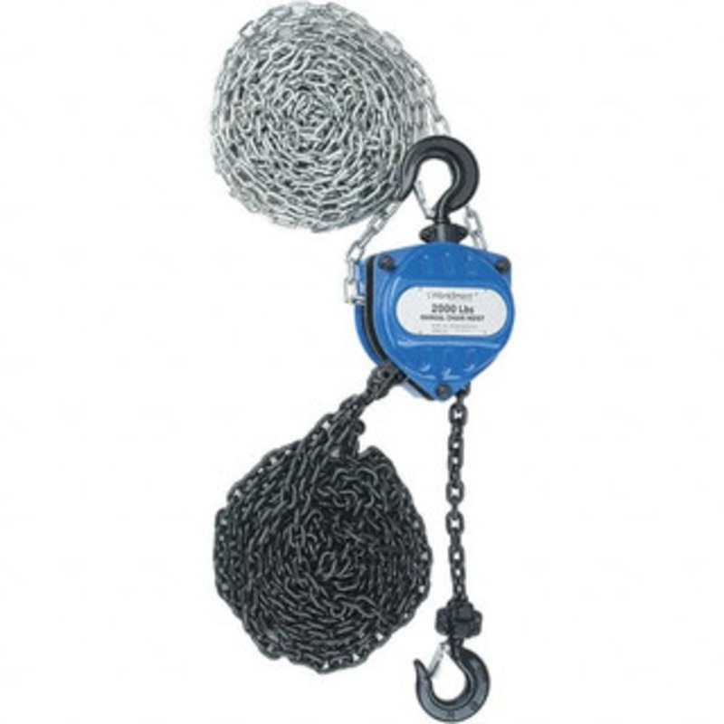 Value Collection 2,000 Lb Capacity, 20 ft. Lift Height, Chain Manual Hoist 36 ft. Overhaul to Lift 1 ft., 15.3 Min Headroom PSHSZ-1K-20 – 37418324