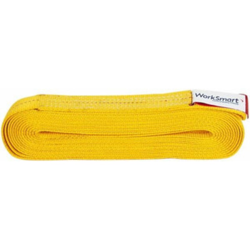Value Collection 20 ft. Long x 2 Wide, 6,400 Lb Vertical Capacity, 1 Ply, Polyester Web Sling 5,000 Lb Choker Capacity, with Endless Sling WS-MH-SLNG1-169 – 43681717