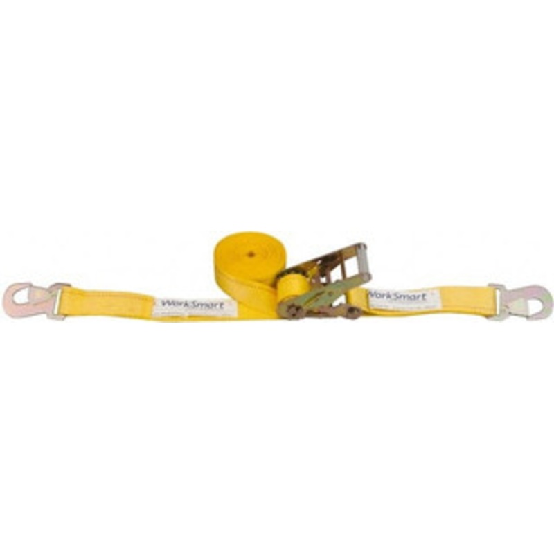 Value Collection 27 ft. Long x 2 Wide, 3,300 Lb Basket Capacity, 1,600 Lb Vertical Capacity, 1 Ply, Polyester Web Sling Yellow WS-MH-RTD-007 – 93246775