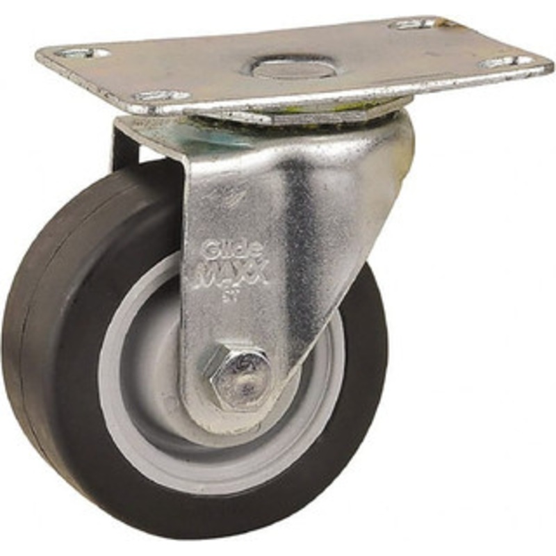 Value Collection 3 Diam x 1-1/4 Wide x 3-3/4 OAH Top Plate Mount Swivel Caster Polyurethane, 210 Lb Capacity, Ball Bearing, 3-5/8 x 2-7/8 Plate 3-30-213G-2 – 02276590