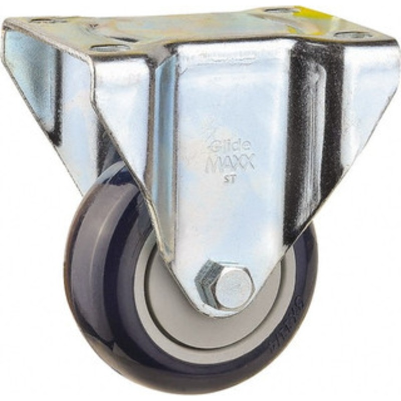 Value Collection 3 Diam x 1-1/4 Wide x 4-3/8 OAH Top Plate Mount Rigid Caster Polyurethane, 300 Lb Capacity, Ball Bearing, 2-7/8 x 3-5/8 Plate 3-30-231G-2K – 66027368